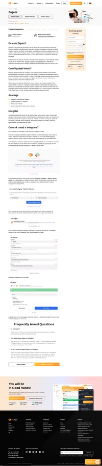 Aduceți serviciile dvs. web la un loc cu software-ul de asistență cu integrarea Zapier pentru LiveAgent. Zapier poate conecta împreună un număr mare de aplicații.
