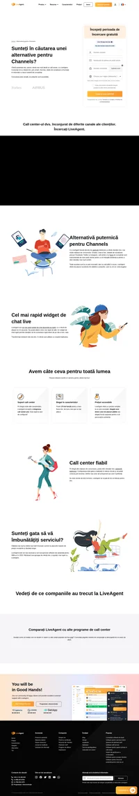 Nu vă înnebuniți căutând o alternativă pentru Channels. Aruncați acum o privire la LiveAgent și la asistența sa cu mai multe canale, instrumentele și caracteristicile sale.