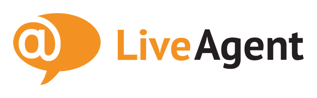 Logo-ul LiveAgent cu umbră