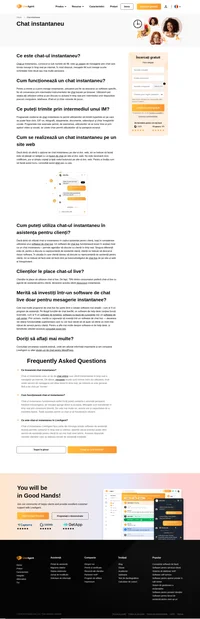 Chat-ul instantaneu, cunoscut și sub numele de IM, este un sistem de mesagerie prin chat care trimite mesaje în timp real pe internet. Este un lucru grozav pentru serviciul clienți.