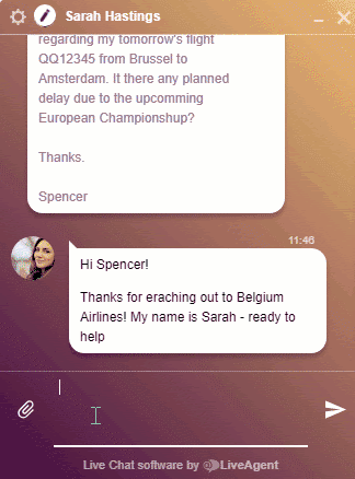 Conversații directe virtuale în timp real pe LiveAgent