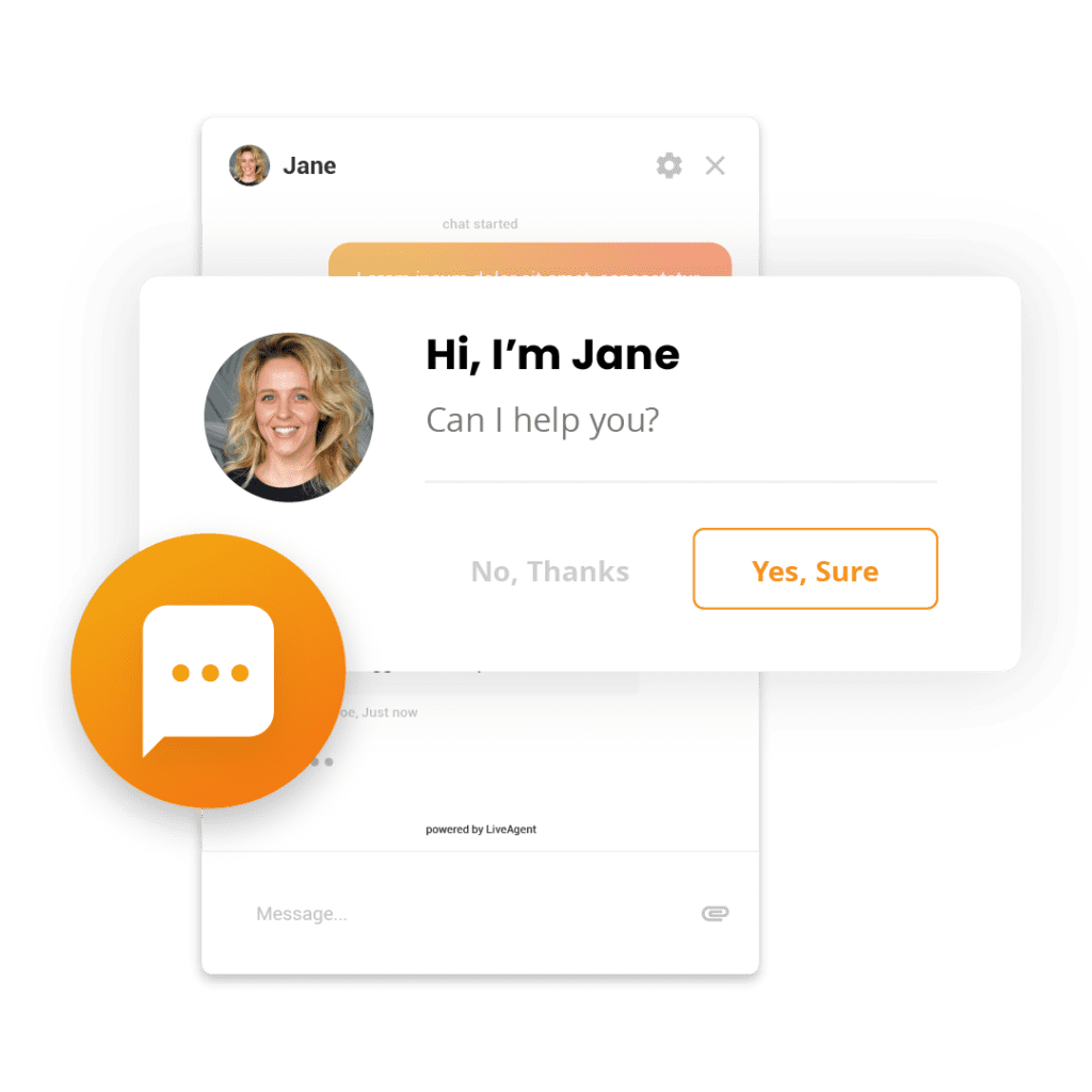 Implementarea chat-ului live - LiveAgent