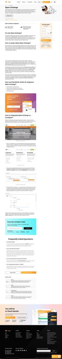 Open-Xchange este un program informatic de productivitate, comunicare și colaborare virtuală care oferă opțiuni de comunicare prin poștă electronică pentru întreprinderi.