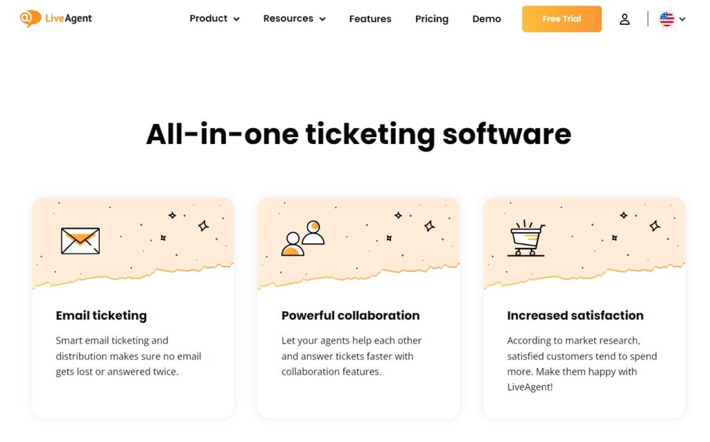 LiveAgent, sistem de ticketing multifuncțional