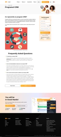 Pentru a gestiona relațiile de afaceri, programul de relații cu clienții este conceput pentru a întocmi analize și pentru a gestiona informațiile. CRM este unul din instrumentele LiveAgent.