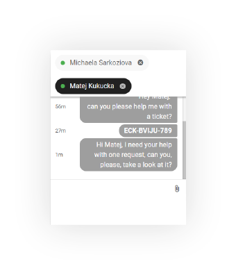 Conversații interne LiveAgent
