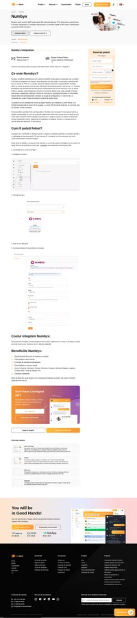 Experimentați operațiuni fără întreruperi prin integrarea numărului VoIP Numbyx cu sistemul LiveAgent. Explorați articolul nostru informativ de pe blog pentru îndrumări practice privind simplificarea procedurii.
