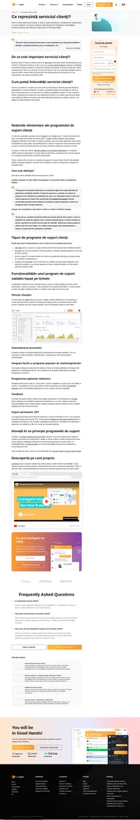 A avea un program performant pentru serviciul clienți a devenit o necesitate pentru afacerile moderne care se străduie să îți construiască o relație pozitivă cu clienții.