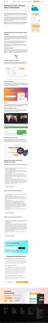 Aflați cum să anunțați clienții că închideți / întrerupeți soluționarea tichetelor cu șabloanele noastre de contact call center.