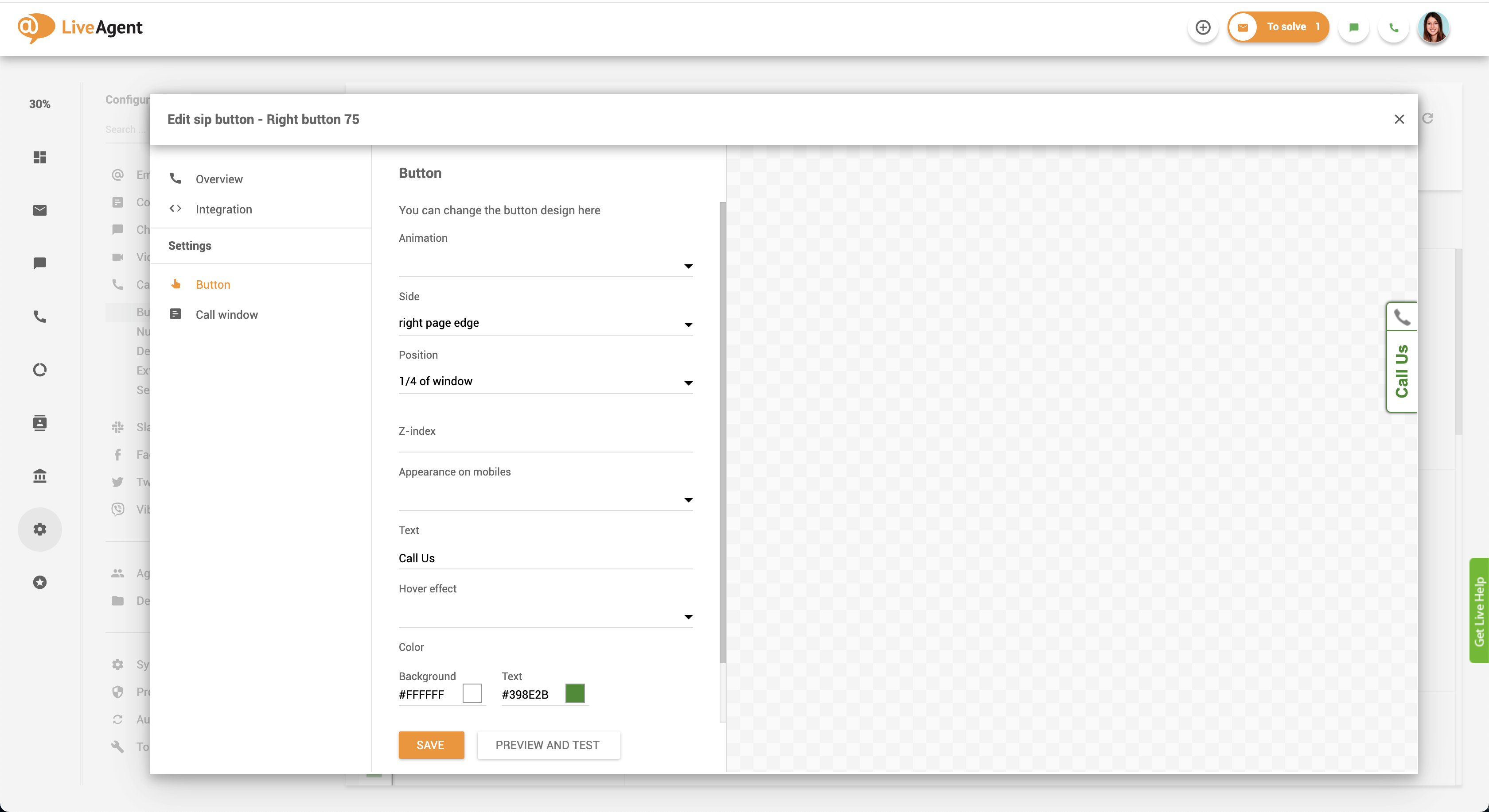Personalizarea butoanelor