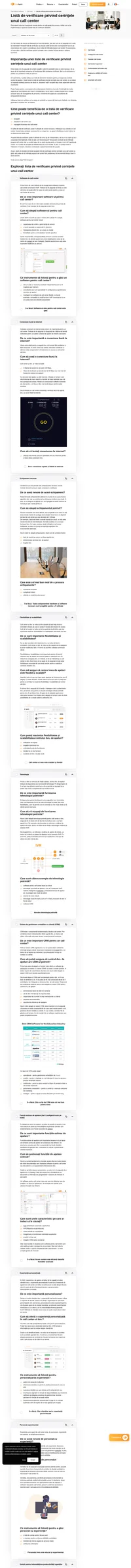 Înființați un call center? Verificați dacă îndepliniți toate condițiile din lista de verificare privind cerințele de call center - nu omiteți niciun pas și bifați căsuțele.