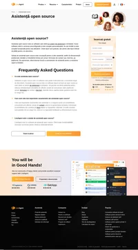 Asistența open source este un software care oferă un sistem de gestionare a tichetelor. Oferă o versiune preconfigurată și este complet personalizabilă.