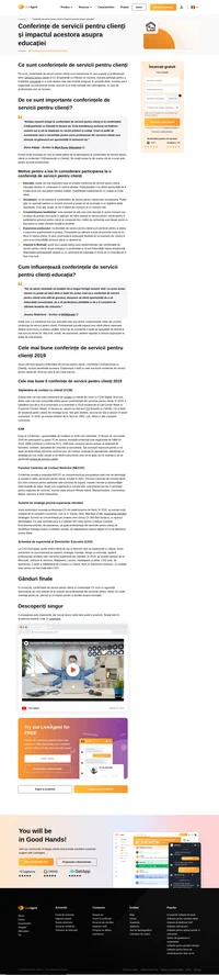 Conferințele de servicii pentru clienți sunt evenimente în care participă experții din serviciul pentru clienți. Citiți mai multe pentru a afla cum sunt legate de educație.