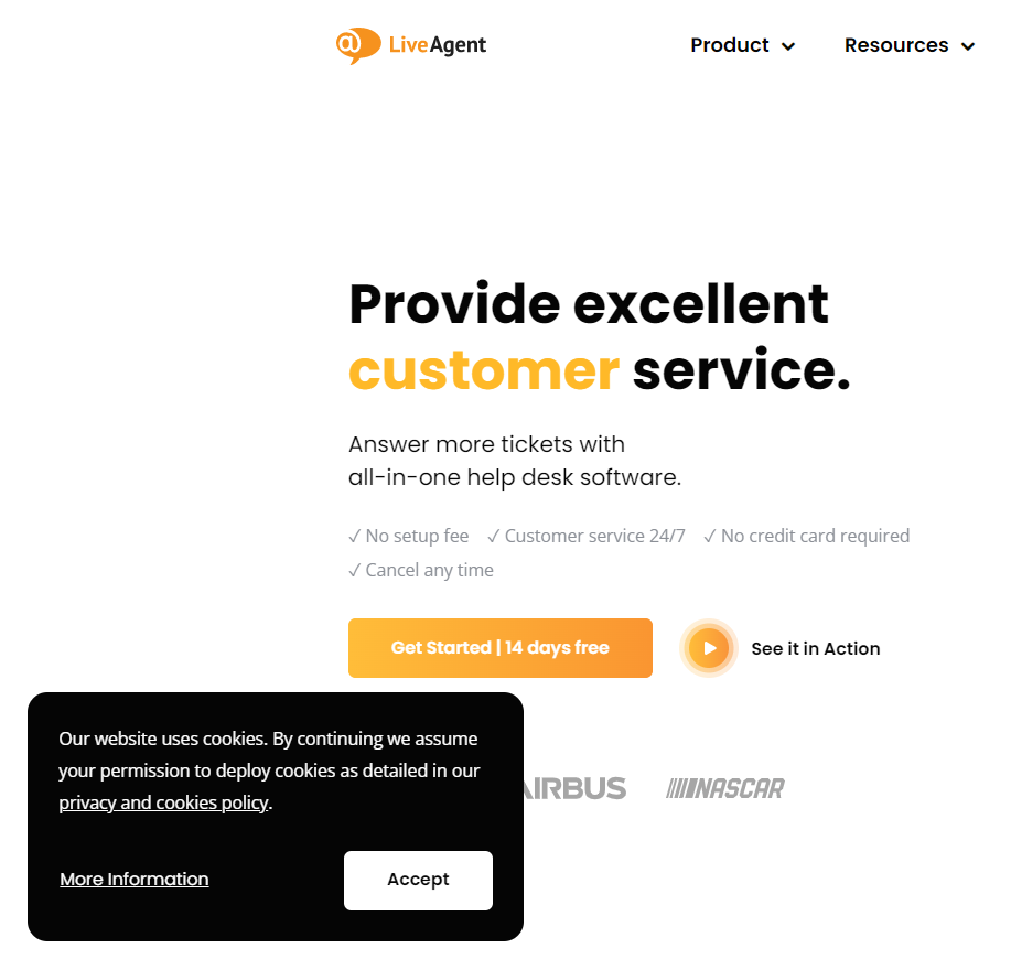 Module cookie LiveAgent