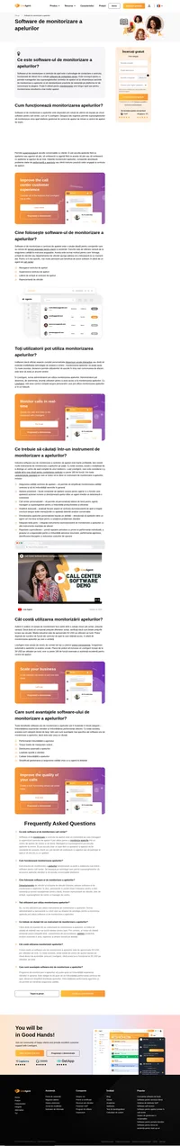 Un software complet de monitorizare a centrului de apeluri vă permite să eficientizați și să îmbunătățiți calitatea apelurilor.