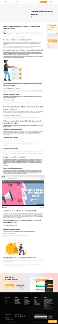 Software-ul de centru de contact LiveAgent vă permite să simplificați toate canalele de comunicare ale clienților într-o singură căsuță de e-mail unificată.