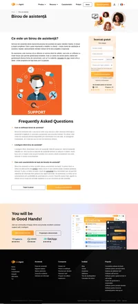 Biroul de asistență gestionează diferite forme de comunicare, cum ar fi e-mailurile, mesajele de chat, tweet-urile și altele. Unele programe de asistență tehnică pot fi, de asemenea, gratuite.